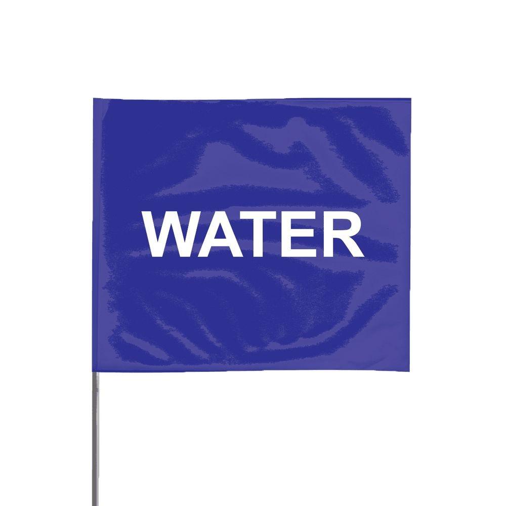 Presco Blue Water Marking Flag 100-Pack 