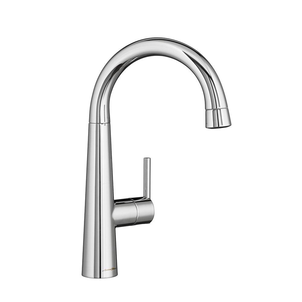 American Standard Polished Chrome Single Handle Lever Handle Bar Faucet 