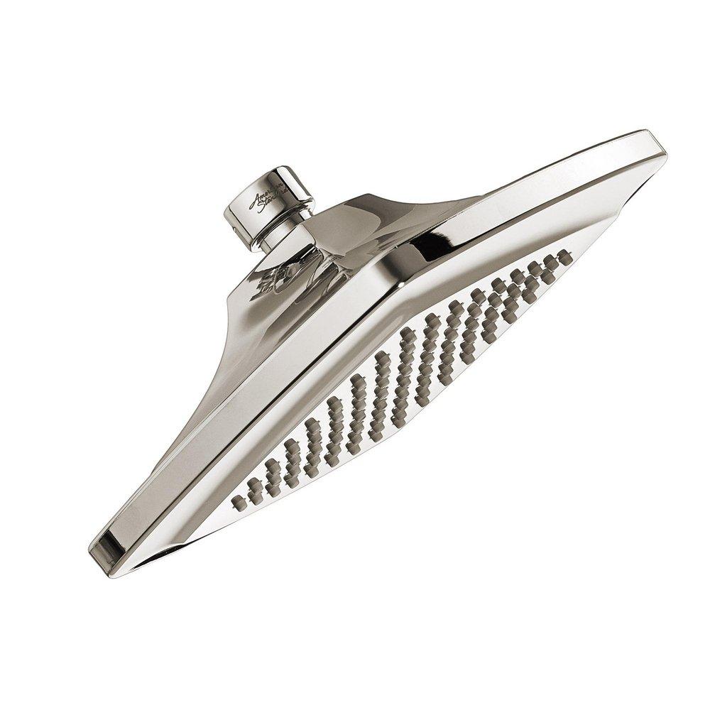 American Standard Polished Nickel Single Function Full Showerhead 