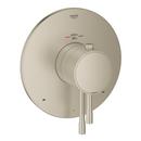 Thermostatic Valve Trim with Integrated Volume Control in Starlight Brushed Nickel