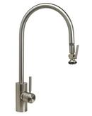 Single Handle Pull Down Kitchen Faucet in Black Nickel