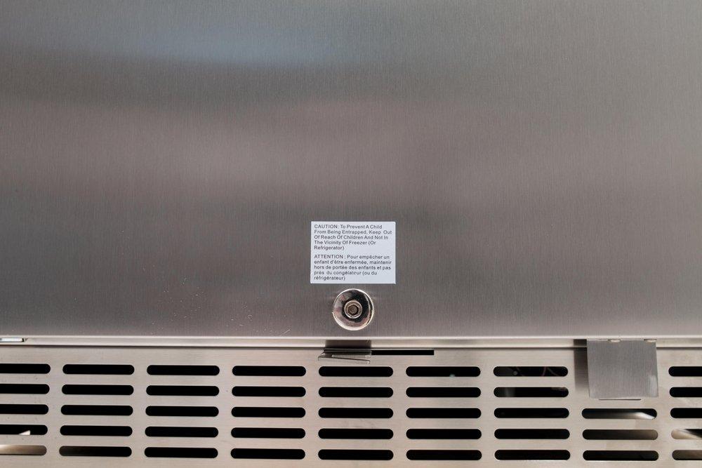 Edgestar Stainless Steel 23-7/16 in. 5.49 cu. ft. Beverage Cooler 