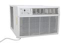 Koldfront White Window Air Conditioner with Supplemental Heat 