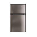 Edgestar Stainless Steel 18-11/16 in. 3.1 cu. ft. Top Mount Freezer Refrigerator 