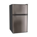 Edgestar Stainless Steel 18-11/16 in. 3.1 cu. ft. Top Mount Freezer Refrigerator 