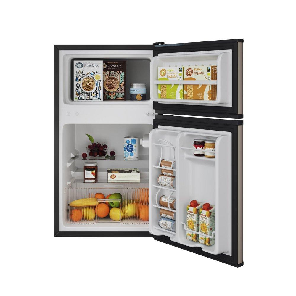 Edgestar Stainless Steel 18-11/16 in. 3.1 cu. ft. Top Mount Freezer Refrigerator 