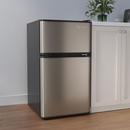 Edgestar Stainless Steel 18-11/16 in. 3.1 cu. ft. Top Mount Freezer Refrigerator 