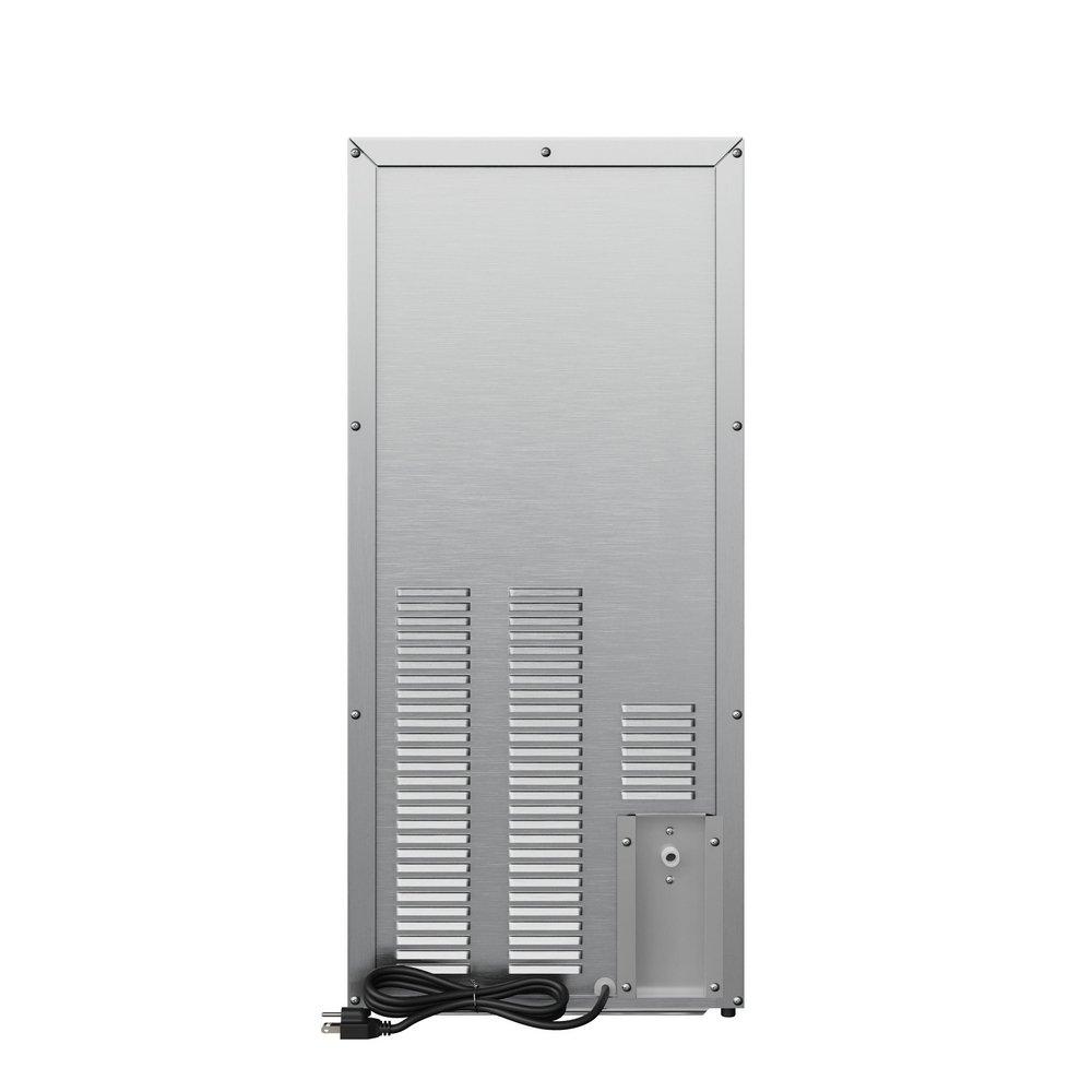 Edgestar Stainless Steel 33-1/2 in. 25 lb Ice Maker 