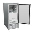 Edgestar Stainless Steel 33-1/2 in. 25 lb Ice Maker 
