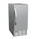 Edgestar Stainless Steel 33-1/2 in. 25 lb Ice Maker 