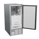 Edgestar Stainless Steel 33-1/2 in. 25 lb Ice Maker 