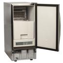 Edgestar Stainless Steel 33-1/2 in. 25 lb Ice Maker 