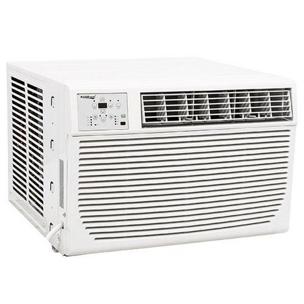 Koldfront White Window Air Conditioner with Supplemental Heat 