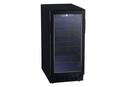 32 in. Beverage Center in Black with Stainless Steel