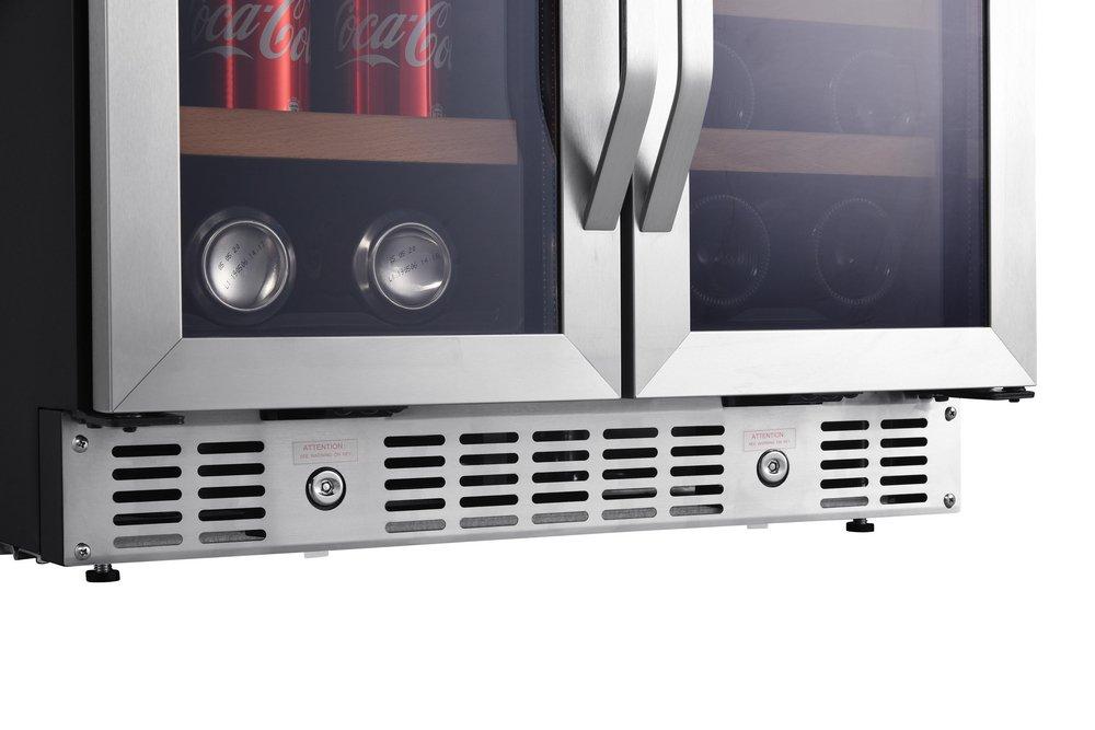 Edgestar Stainless Steel 23-3/8 in. 7.75 cu. ft. Beverage Cooler 