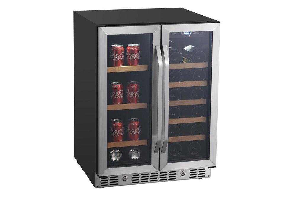 Edgestar Stainless Steel 23-3/8 in. 7.75 cu. ft. Beverage Cooler 
