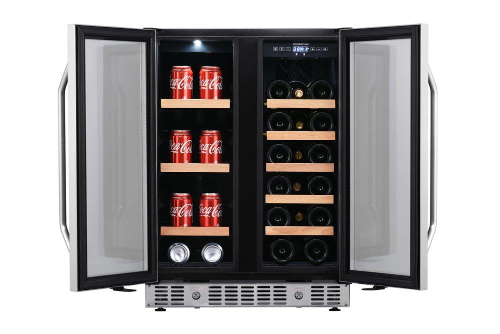 Edgestar Stainless Steel 23-3/8 in. 7.75 cu. ft. Beverage Cooler 