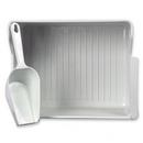 Edgestar Stainless Steel Built-in Crescent Ice Maker in Stainless Steel/Black 