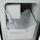 Edgestar Stainless Steel Built-in Crescent Ice Maker in Stainless Steel/Black 