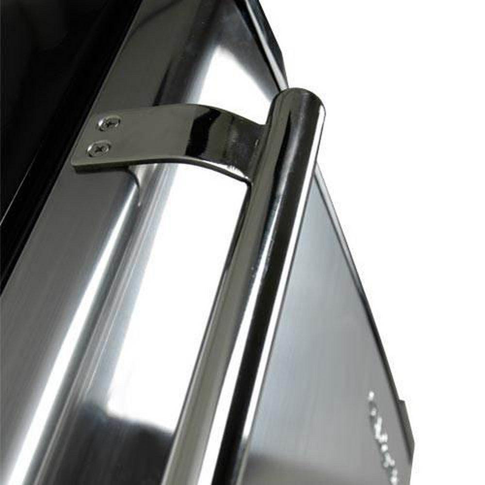 Edgestar Stainless Steel Built-in Crescent Ice Maker in Stainless Steel/Black 