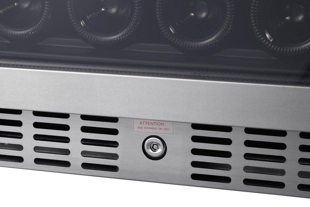 Edgestar Stainless Steel 23-3/8 in. 7.94 cu. ft. Beverage Cooler 