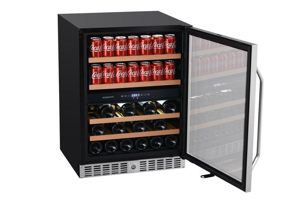 Edgestar Stainless Steel 23-3/8 in. 7.94 cu. ft. Beverage Cooler 