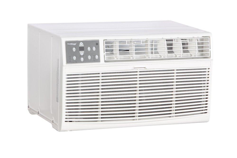 Koldfront White Through the Wall Air Conditioner with Supplemental Heat 