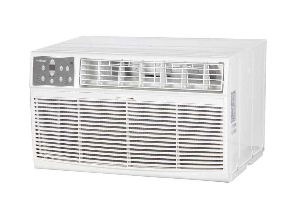 Koldfront White Through the Wall Air Conditioner with Supplemental Heat 