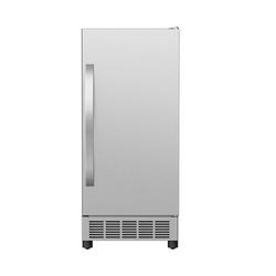32-3/5 in. 25 lb Ice Maker in Stainless Steel