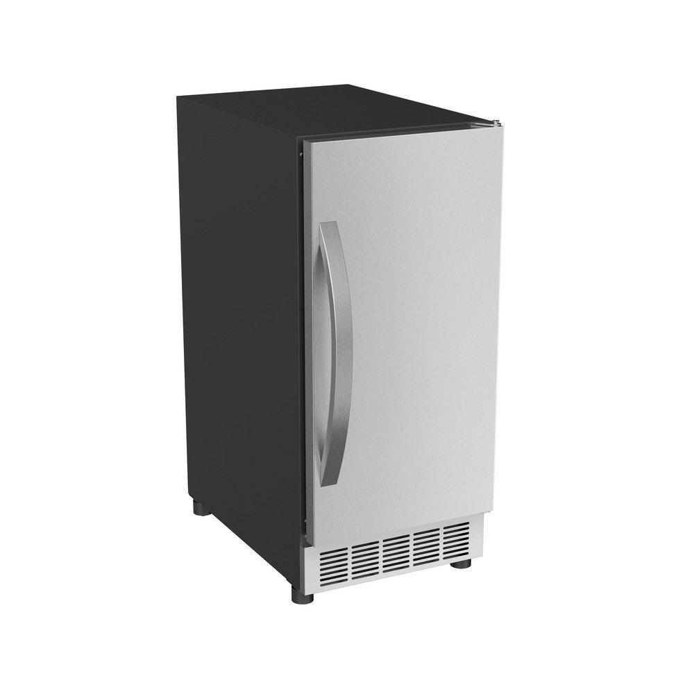 Edgestar Stainless Steel 32-3/5 in. 25 lb Ice Maker 