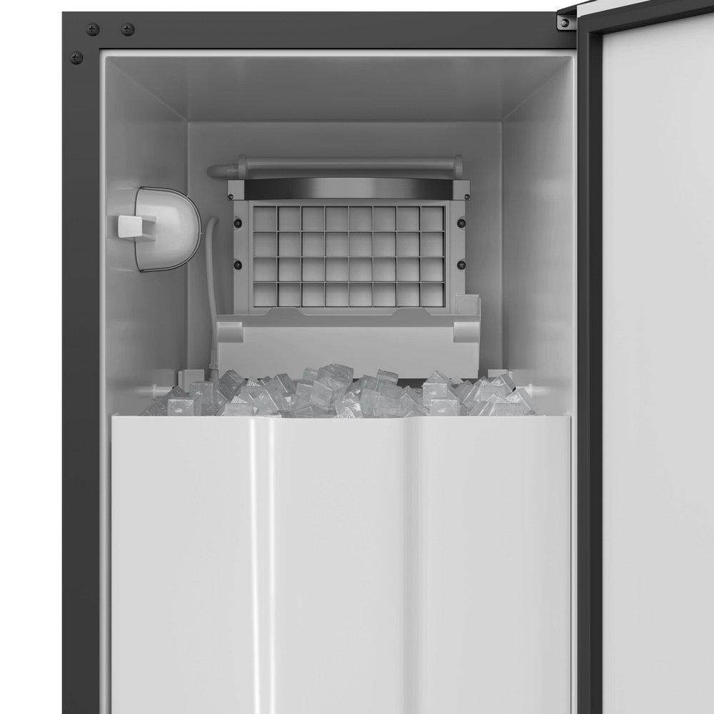 Edgestar Stainless Steel 32-3/5 in. 25 lb Ice Maker 
