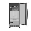 Edgestar Stainless Steel 32-3/5 in. 25 lb Ice Maker 