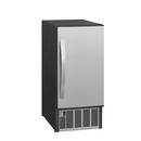 32-3/5 in. 25 lb Ice Maker in Stainless Steel