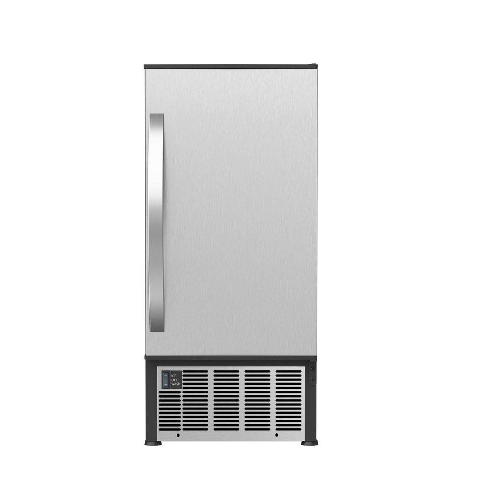 Edgestar Stainless Steel Built-in and Freestanding Ice Maker 
