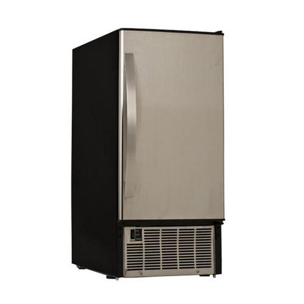 Edgestar Stainless Steel Built-in and Freestanding Ice Maker 