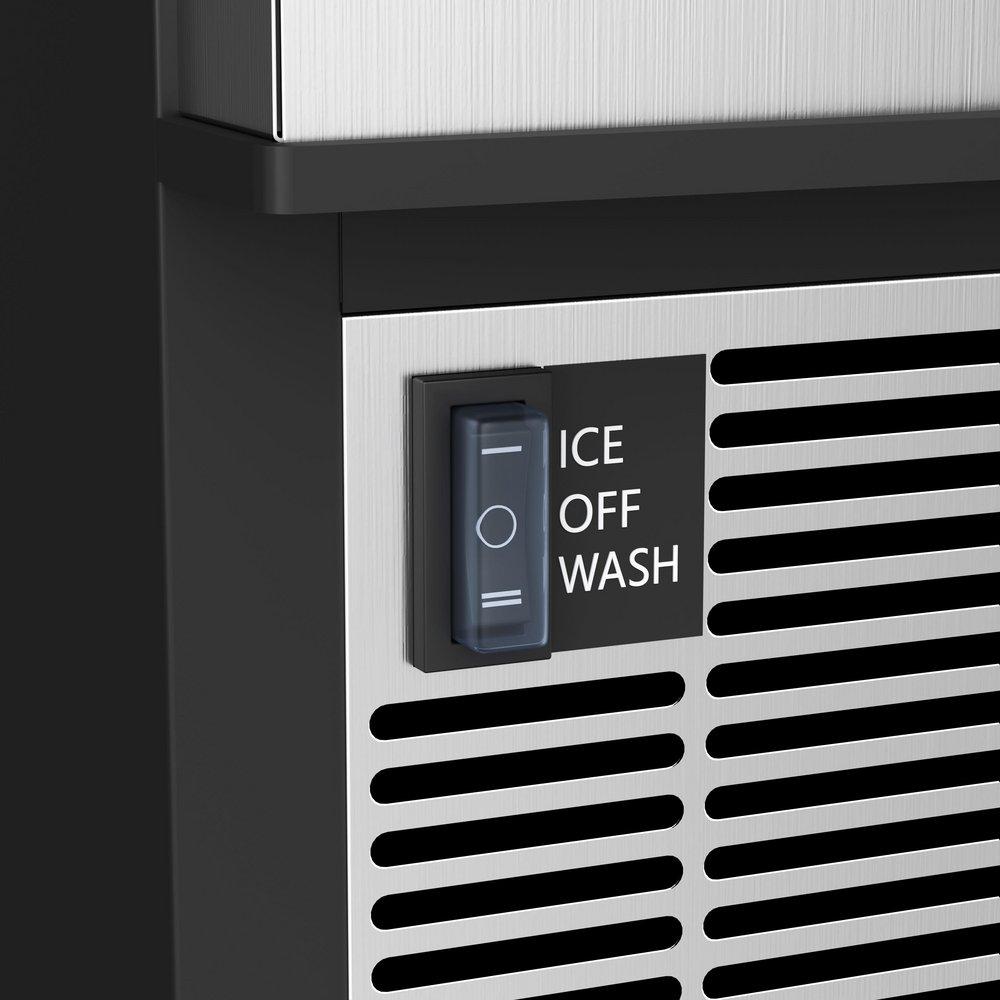 Edgestar Stainless Steel Built-in and Freestanding Ice Maker 
