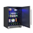 Edgestar Stainless Steel 23-7/16 in. 5.49 cu. ft. Beverage Cooler 