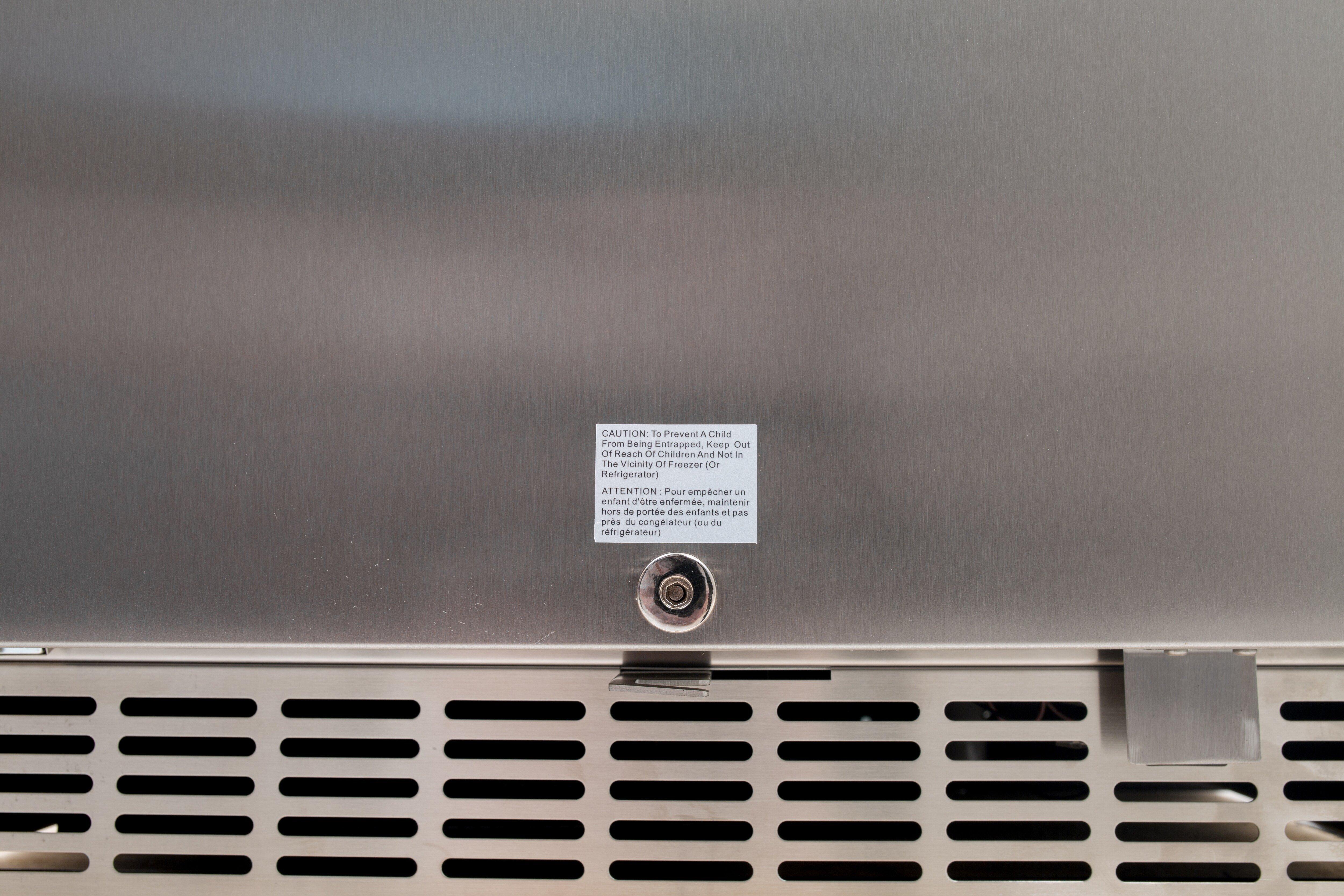 Edgestar Stainless Steel 23-7/16 in. 5.49 cu. ft. Beverage Cooler 
