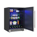 Edgestar Stainless Steel 23-7/16 in. 5.49 cu. ft. Beverage Cooler 