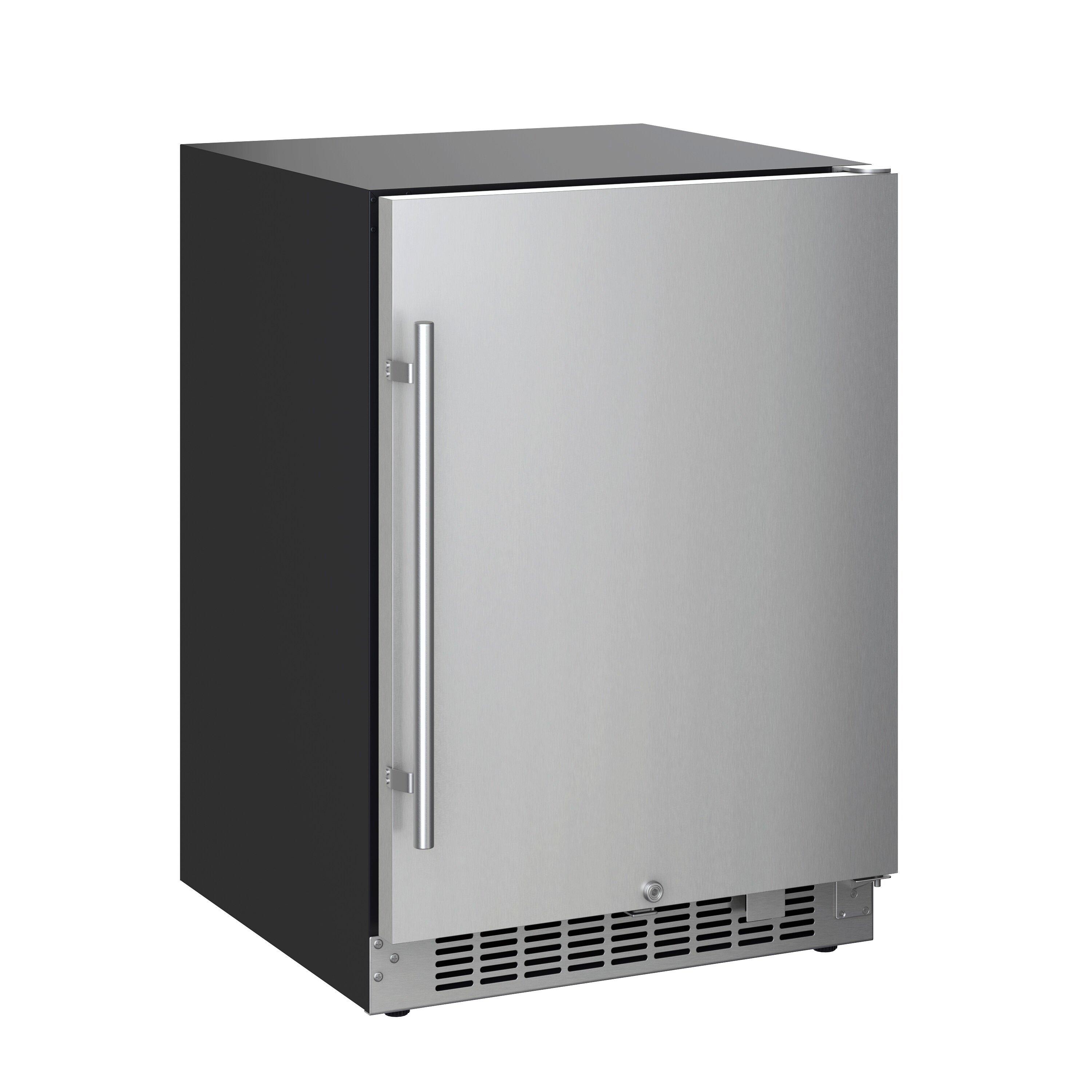 Edgestar Stainless Steel 23-7/16 in. 5.49 cu. ft. Beverage Cooler 