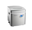 17 in. 2.6 lb Ice Maker in Stainless Steel