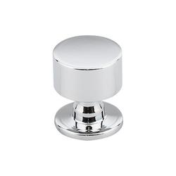1-1/8 in. Lily Knob in Polished Chrome