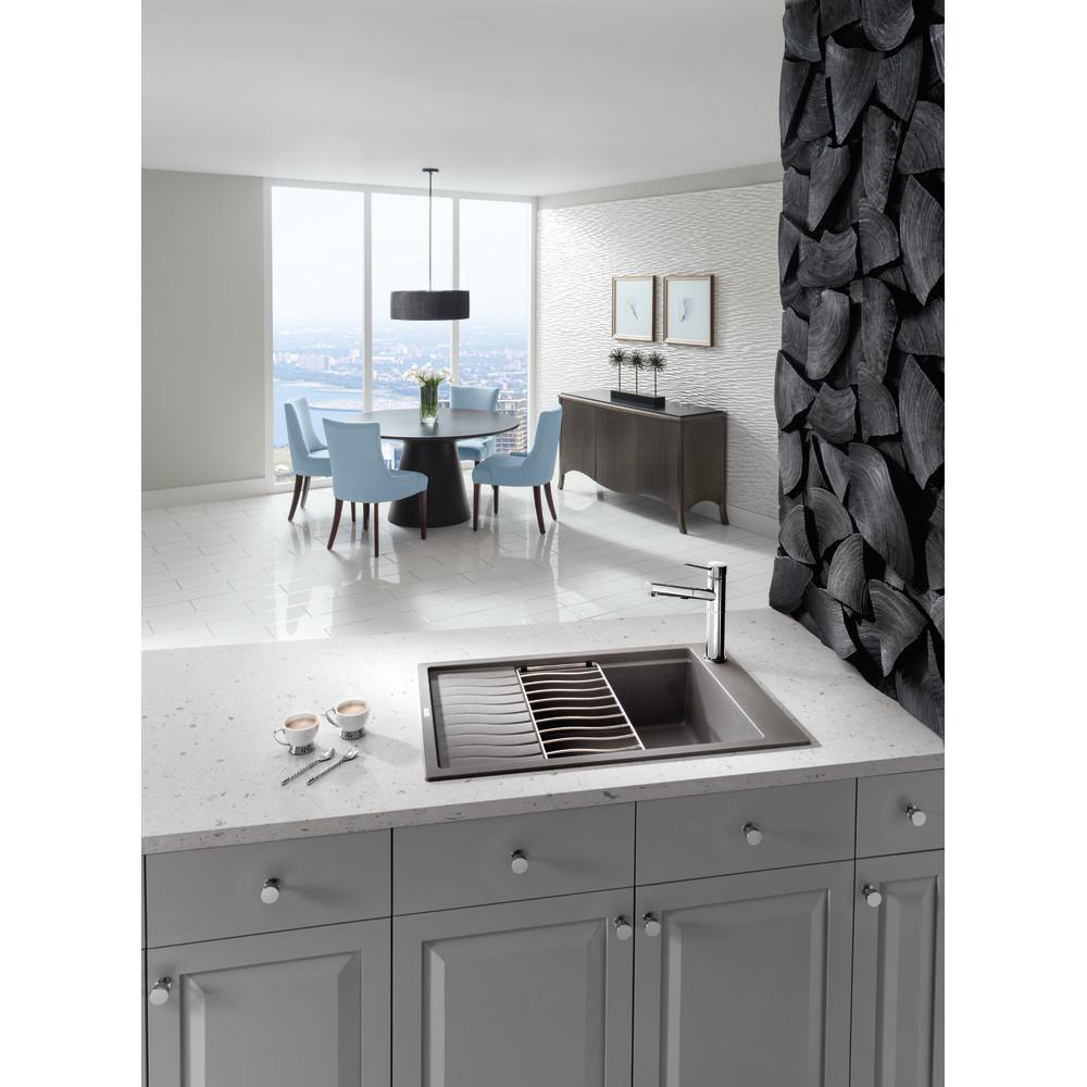 Top Knobs Polished Chrome 1 in. Lily Knob 