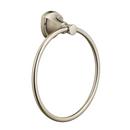 American Standard Satin Nickel Round Closed Towel Ring 