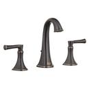 American Standard Legacy Bronze Two Handle Widespread Bathroom Sink Faucet with Metal Pop-Up Drain 