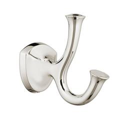 2 Robe Hook in Polished Nickel