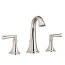American Standard Polished Nickel PVD Two Handle Widespread Bathroom Sink Faucet with Metal Pop-Up Drain 