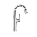 Single Handle Lever Handle Bar Faucet in Polished Chrome