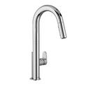 Single Handle Pull Down Touchless Kitchen Faucet in Polished Chrome