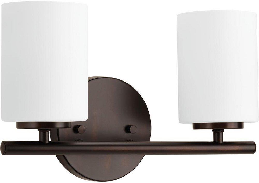 Progress Lighting Antique Bronze 2-Light Bath Light 